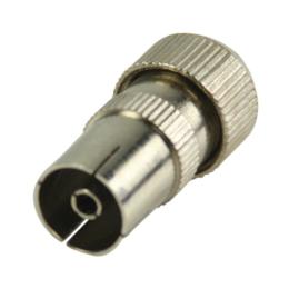 Coax connector metaal female