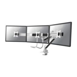 Neomounts NM-D775DX3WHITE bureausteun tot 27"