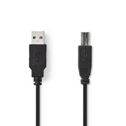 Nedis USB 2.0 A naar B kabel M/M 3m printerkabel