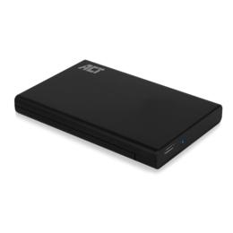ACT AC1225 externe USB-C 2,5 inch SSD behuizing schroefloos