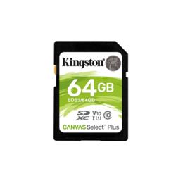 Kingston Canvas Select Plus SDXC 64GB SD kaart SDS2/64GB