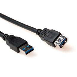 ACT USB 3.0 A verlengkabel M/F 2 meter