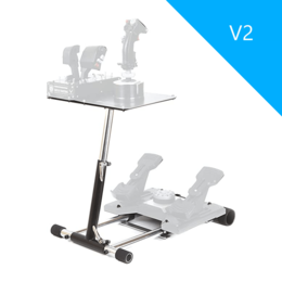 Wheel Stand Pro Deluxe V2 Hotas Warthog & Saitek X-55, X52