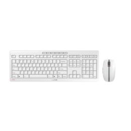 Cherry Stream desktop recharge muis en toetsenbord grijs