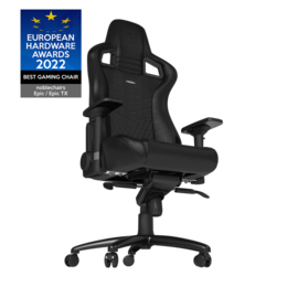 Noblechairs Epic Real leather gamestoel zwart
