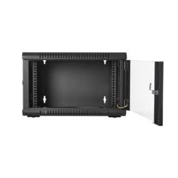 V7 RMWC6UG-1E rack 6U wandrek zwart (open verpakking)