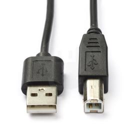 Valueline USB 2.0 A naar B kabel M/M 0,5m