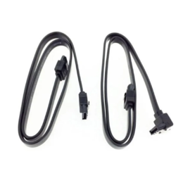 Gigabyte SATA 3 kabel set van 2  (1 haaks + 1 recht)  50cm