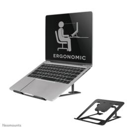 Neomounts opvouwbare laptopstandaard tot 17" zwart