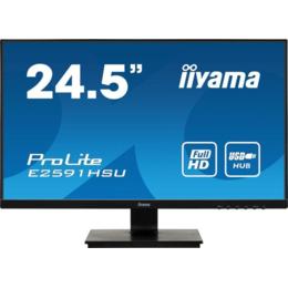 24,5" iiyama E2591HSU-B1 LED 1ms D-Sub/HDMI/DP + Spks