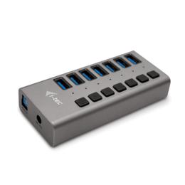 i-tec 7 poorts USB 3.0  charging hub + 36W power adapter