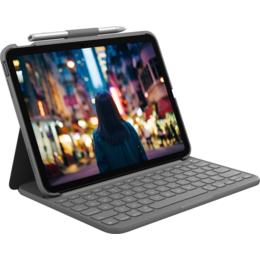 Logitech Slim Folio iPad (10e gen) met toetsenbord AZERTY FR