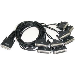 Digi 8-poorts DTE DB-25M fan-out kabeladapters