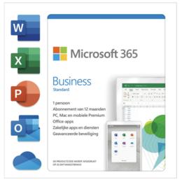 Microsoft 365 Business Standard 5-PC/MAC 1 jaar (Download)