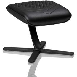 Noblechairs Real leather voetensteun zwart