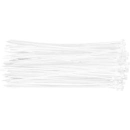Tie-wrap/kabelbinders 20cm à 100 stuks transparant