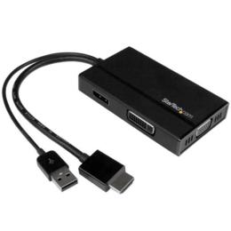 StarTech HDMI naar VGA, DVI, of DP 4K A/V reisadapter