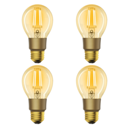 4-pack Woox R9078 Filament slimme E27 LED lamp WiFi