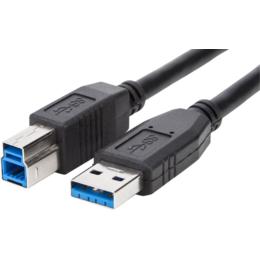 Targus USB 3.0 A naar USB 3.0 B kabel M/M 1.83m