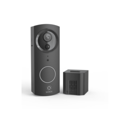 Woox R9061 Smart Video deurbel zwart incl. binnenbel