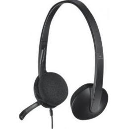 Logitech H340 USB stereo koptelefoon met microfoon