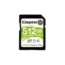 Kingston Canvas Select Plus SDXC 512GB SD kaart SDS2/512GB