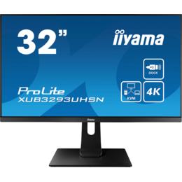 32" iiyama XUB3293UHSN-B1 4K IPS 4ms HDMI//DP/USB/KVM switch