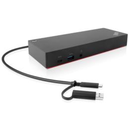Lenovo Thinkpad Hybrid USB-C met USB-A-dockingstation