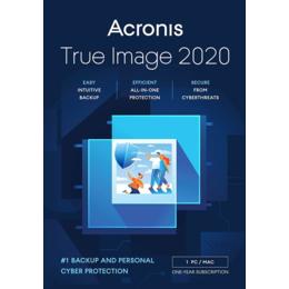 Acronis True Image 2020 voor 1-PC/MAC (Download)
