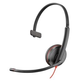 Poly Plantronics Blackwire C3215 Mono USB koptelefoon zwart