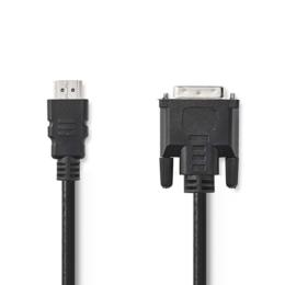 Nedis HDMI naar DVI-D adapterkabel M/M 2 meter