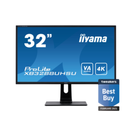 32" iiyama XB3288UHSU-B1 VA 3ms HDMI/DP/USB speakers