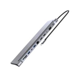 12-in-1 USB-C docking Triple monitor 100W (4K dual screen)