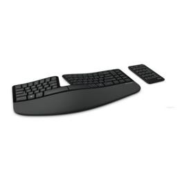 Microsoft Sculpt Ergonomic draadloos toetsenbord zwart