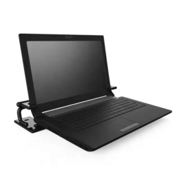 Metalen laptop beugelslot verstelbaar met dikke kabel