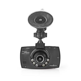 Nedis Dashcam 2,7" Full HD/12MP/Beweging en Parkeersensor