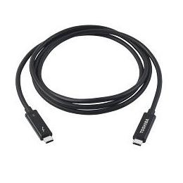 Toshiba Thunderbolt 3 USB-C kabel M/M 1,5m zwart