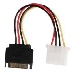 Valueline Interne adapterkabel SATA naar Molex M/F