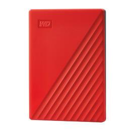 WD My Passport 2TB rood