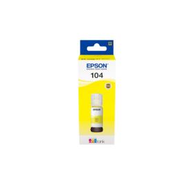 Epson 104 EcoTank geel inktcartridge