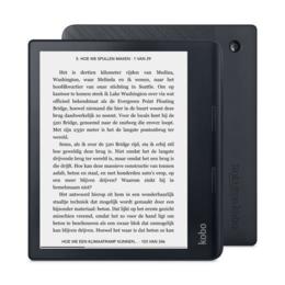 Yorcom Kobo Sage e-Reader zwart aanbieding