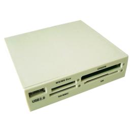 All-in-One kaartlezer beige 3,5 inch intern