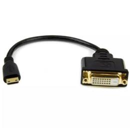 StarTech Mini HDMI naar DVI adapterkabel M/F zwart