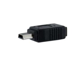 StarTech Micro USB naar mini USB adapter F/M zwart