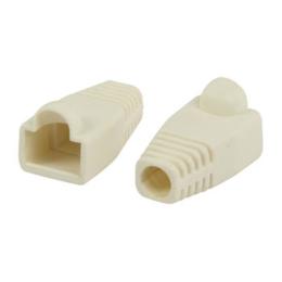 Witte UTP connector huls (per stuk)