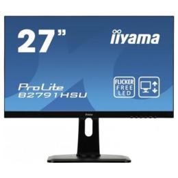 27" iiyama B2791HSU-B1 LED Pivot 1ms DSub/HDMI/DP/USB/Spks