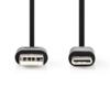 Nedis USB-C naar USB-A 2.0 kabel 2 meter