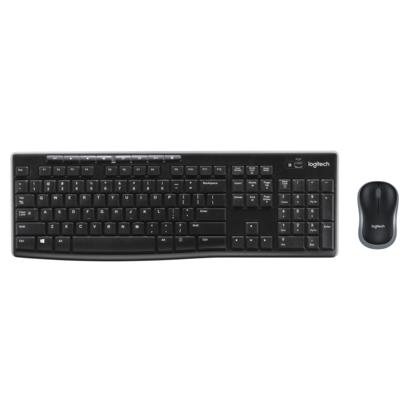 Logitech MK270 draadloze desktop set zwart