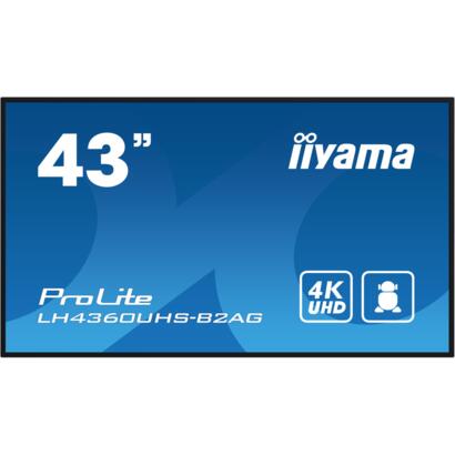 43" iiyama LH4360UHS-B2AG 4K UHD Digital signage display