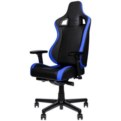 Noblechairs Epic Compact gamestoel zwart/carbon/blauw